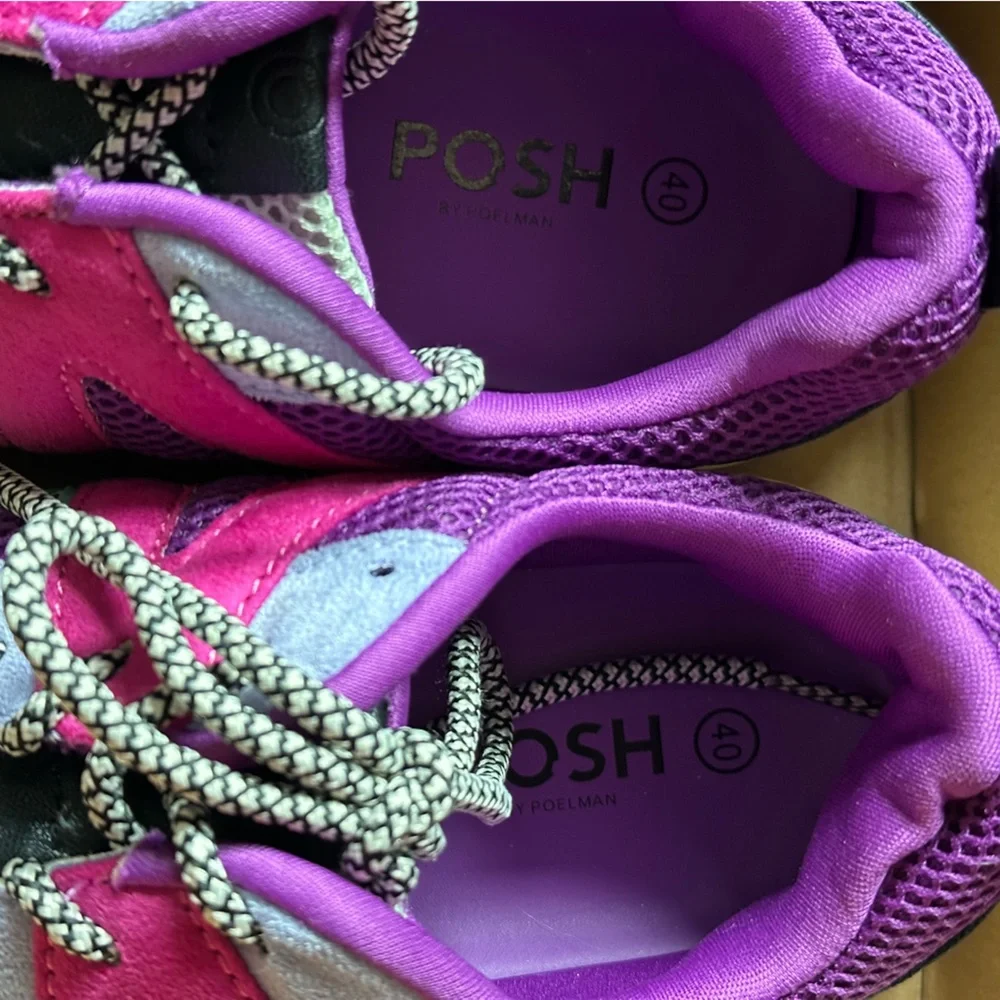 POSH Brand Colorful Womens Sneaker 9 - Picture 7 of 7